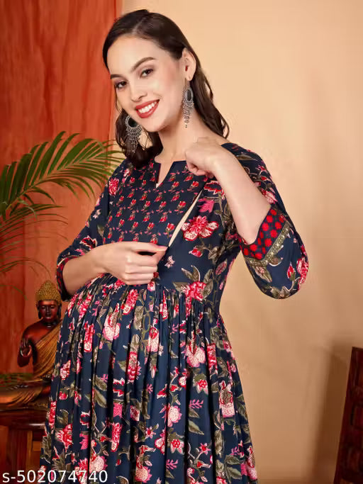 Maternity Gown for Comforting & Style