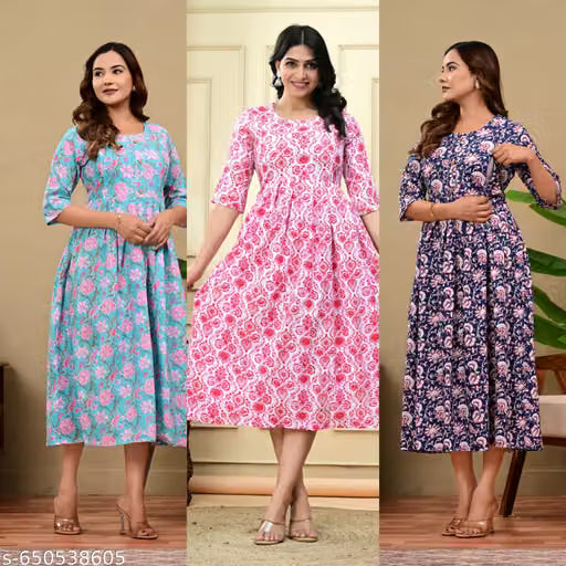 Maternity dress combo set
