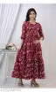 Women's maternity kurta\zip gowen