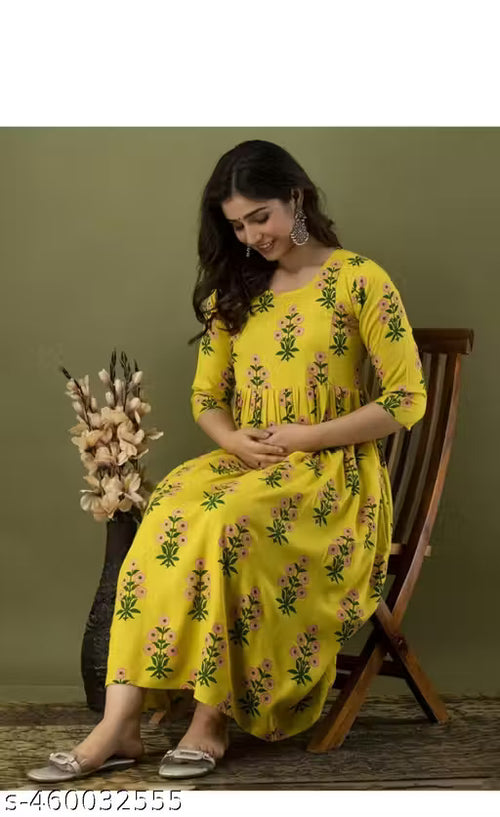 Feeding dresses for women with zip Maternity Dresses Feeding kurta Maternity Gown / Feeding Topwear / Feeding Kurtis & Kurta /baby feeding dress for zip/maternity anarkali kurti/breast feeding kurti