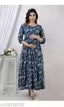 Women's maternity kurta\zip gowen