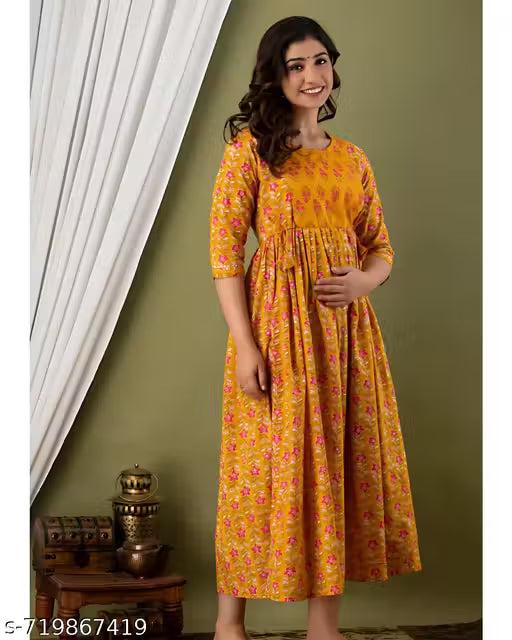 Women Maternity & Feeding kurti - Set of 2