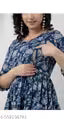 Women's maternity kurta\zip gowen