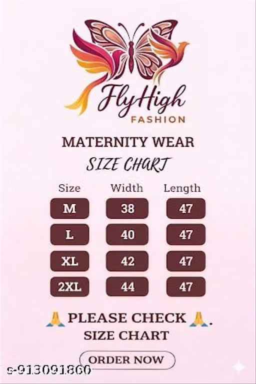 Trendy Women's Zipless Maternity Maxi / Feeding Wear/ Lounge Wear(Ankle & Pack 3)